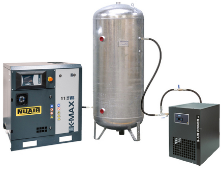 Compresseurs pour garage professionnel