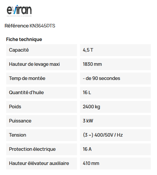 pont élévateur à ciseaux en surface avec élévateur auxiliaire intégré dans les plates-formes