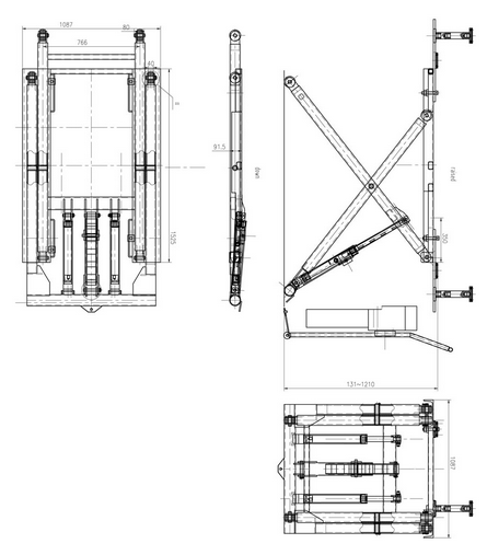 Pont élévateur Mobile